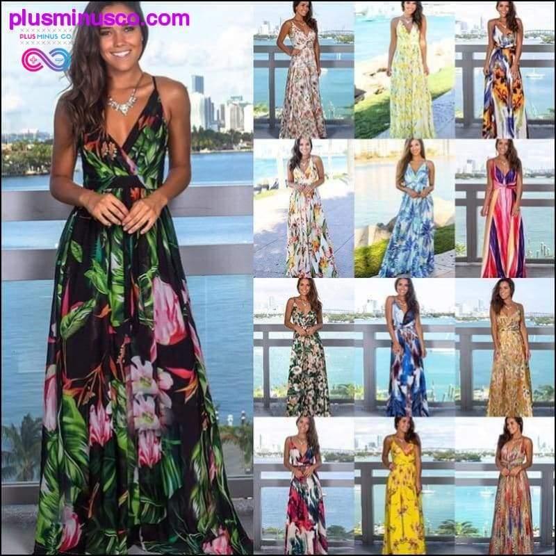 Maxi : Multicolor Tropical Jungle Leaf Boho - plusminusco.com