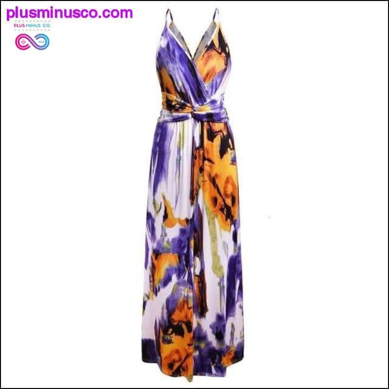 Maxi : Multicolor Tropical Jungle Leaf Boho - plusminusco.com