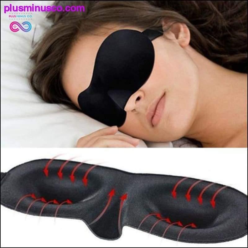 Memory Foam Eye Masks with FREE Ear Plugs - plusminusco.com