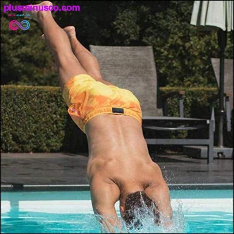 Men Beach Short Quick Dry High Temperature Discoloration - plusminusco.com