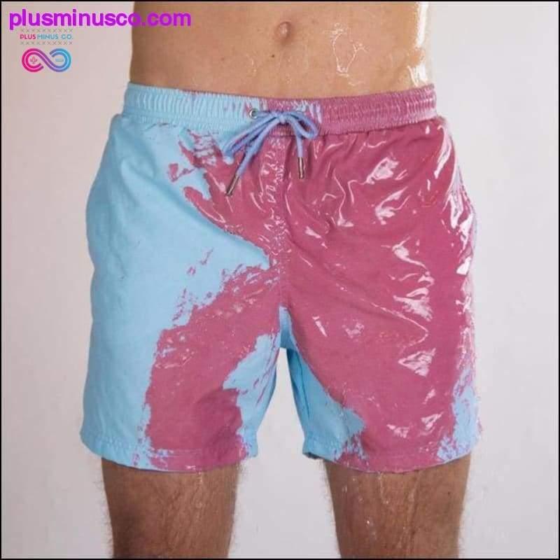 Men Beach Short Quick Dry High Temperature Discoloration - plusminusco.com