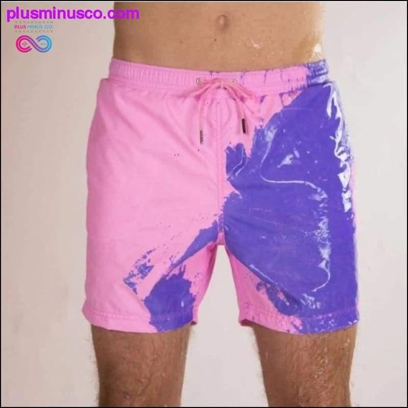 Men Beach Short Quick Dry High Temperature Discoloration - plusminusco.com