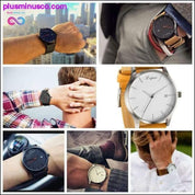 Reloj de pulsera de cuarzo para hombre: gratis hasta agotar existencias, cómpralo - plusminusco.com