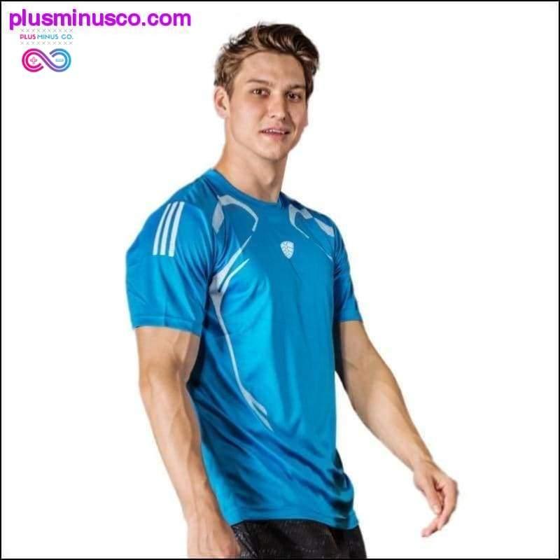 Vīriešu apģērbi Activewear T-krekls Elpojošs, ātri žūstošs - plusminusco.com