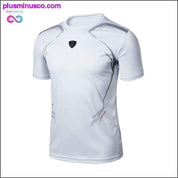 Men Clothing Activewear T-Shirt Breathable Quick-Drying - plusminusco.com