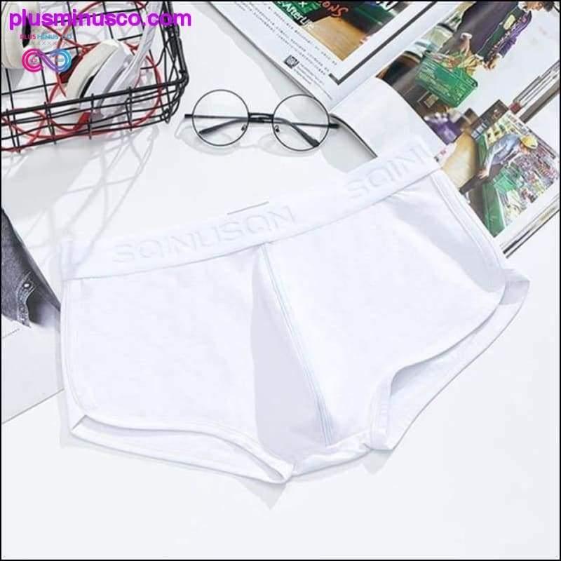 Men Underwear boxer cotton Cuecas Boxers Mens boxer shorts - plusminusco.com