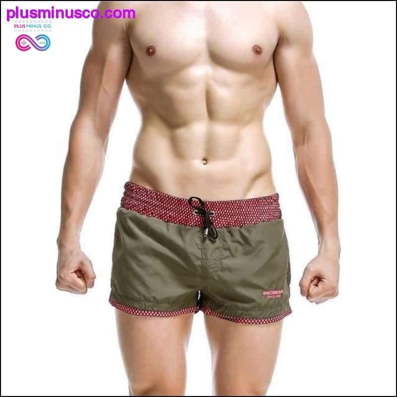 Pantaloncini da spiaggia da uomo Tessuto di nylon traspirante ad asciugatura rapida - plusminusco.com