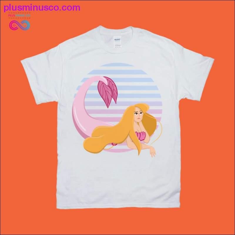 Mermaid Pink Blue T-Shirts - plusminusco.com