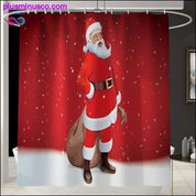 Veselé Vánoce Koupelnová sada Sněhulák Santa Claus Elk Pattern - plusminusco.com