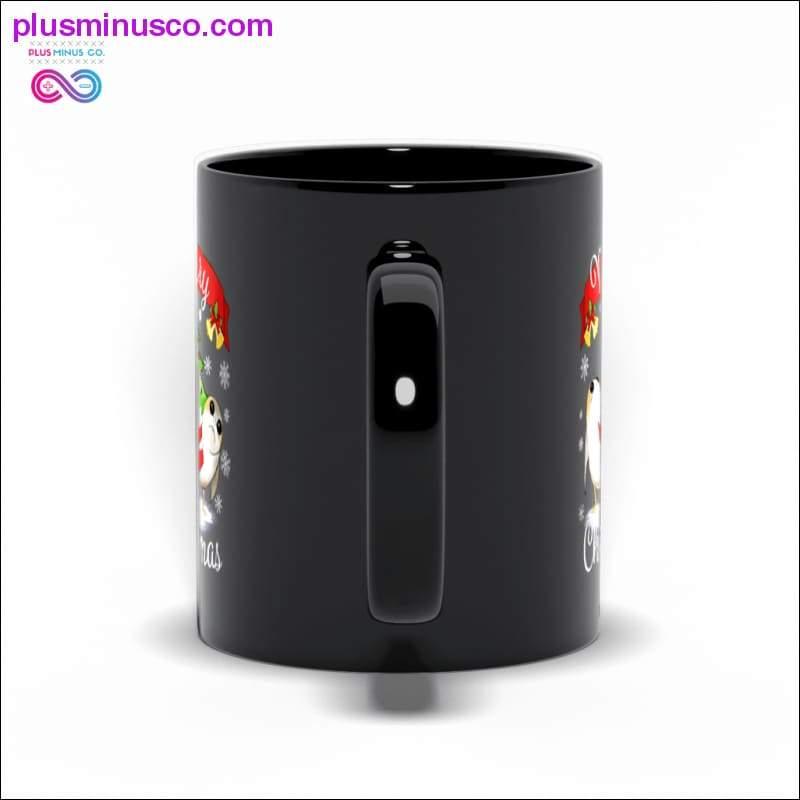 Merry Christmas / Birds Marry Christmas Essential Black Mugs - plusminusco.com