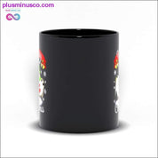 Merry Christmas / Birds Marry Christmas Essential Black Mugs - plusminusco.com