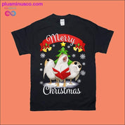 Merry Christmas / Birds Marry Christmas Essential T-skjorter - plusminusco.com