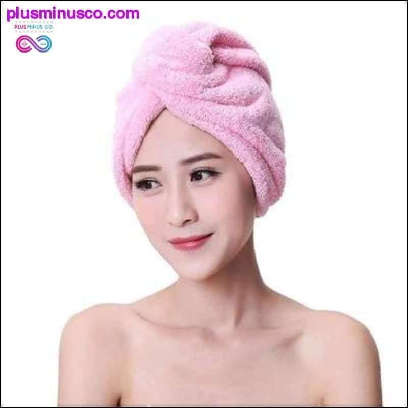 Microfiber Hair Towel with Quick Drying and Super Absorbent - plusminusco.com