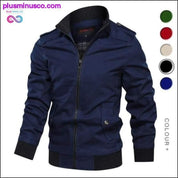 Military Jacket Men Spring Autumn Cotton Windbreaker Pilot - plusminusco.com