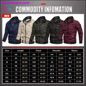 Military Jacket Men Spring Autumn Cotton Windbreaker Pilot - plusminusco.com