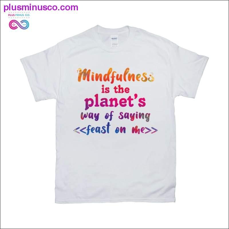 La pleine conscience dans les T-shirts de la planète - plusminusco.com