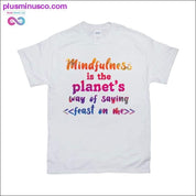 地球の T シャツに込められたマインドフルネス - plusminusco.com