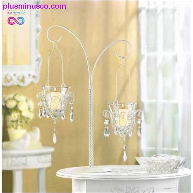 Mini Chandelier Votive Stand ll PlusMinusco.com - plusminusco.com