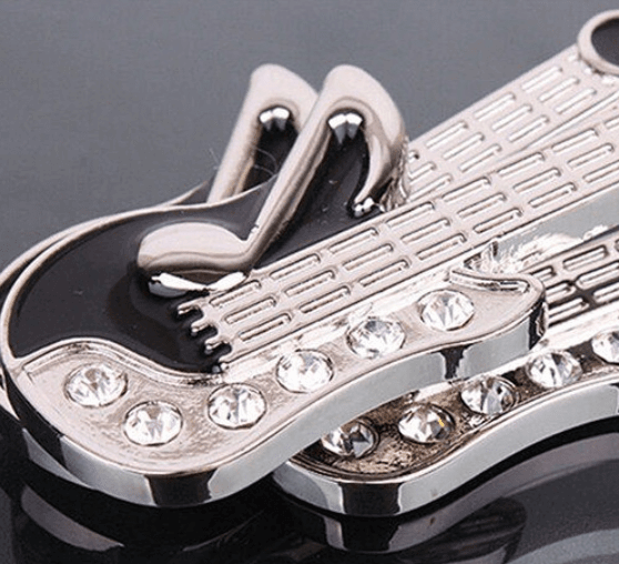 Mini obesek za ključe za kitaro - plusminusco.com