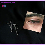 Minimalizmas Cool Heart Pendant Punk Drop Dangle Earring – plusminusco.com