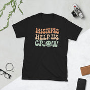 Mistakes Help Us Grow Retro Groovy Shirt, Back to School Shirt, Elementary School Teacher Shirt - plusminusco.com