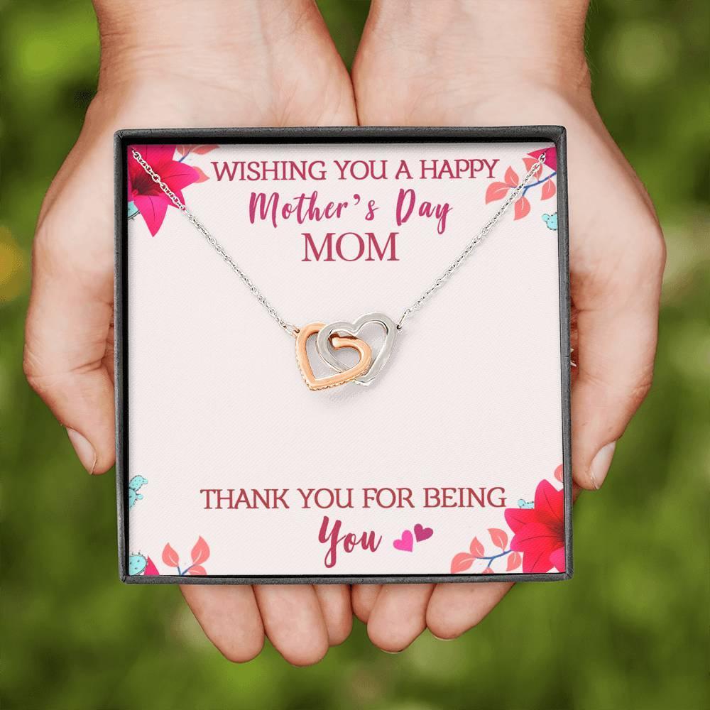 Presente de aniversário para mamãe, presente legal para mamãe, colar de dia das mães, mamãe - plusminusco.com