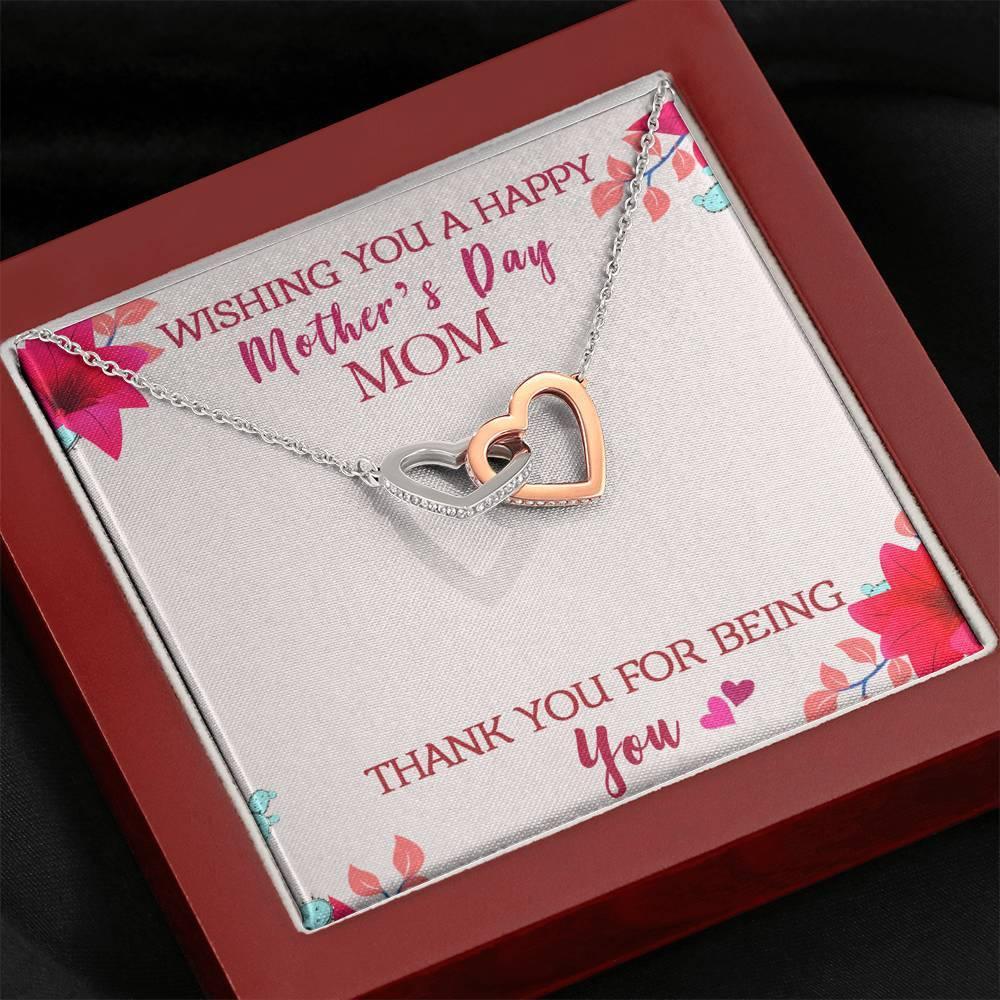 Подарок маме на день рождения, классный подарок маме, ожерелье ко Дню матери, маме - plusminusco.com
