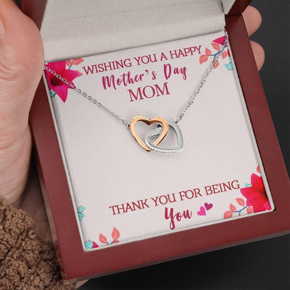 Подарок маме на день рождения, классный подарок маме, ожерелье ко Дню матери, маме - plusminusco.com