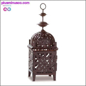 Moroccan Candle Lantern ll PlusMinusco.com - plusminusco.com