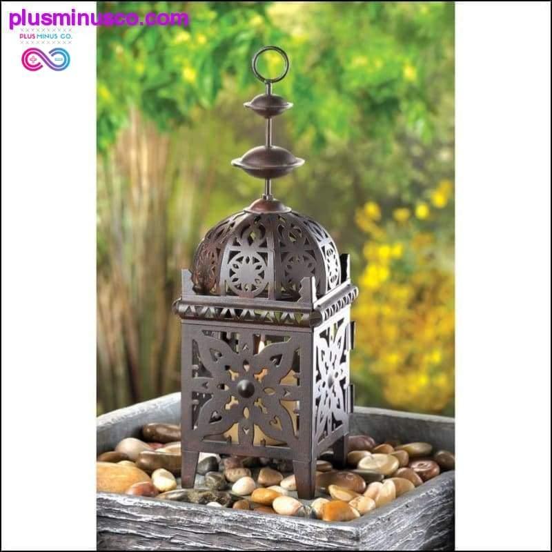 Moroccan Candle Lantern ll PlusMinusco.com - plusminusco.com