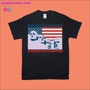 Mount Rushmore American Legends | American Flag T-Shirts - plusminusco.com