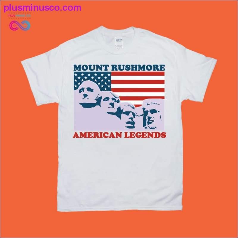 Mount Rushmore American Legends | American Flag T-Shirts - plusminusco.com