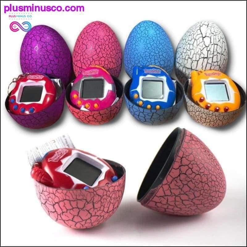 Разноцветное яйцо динозавра, виртуальная киберцифровая игрушка для домашних животных - plusminusco.com