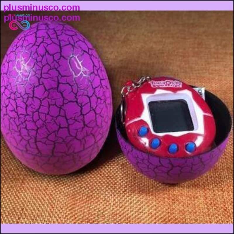 बहु-रंगीन डायनासोर अंडा वर्चुअल साइबर डिजिटल पेट गेम खिलौना - प्लसमिनस्को.कॉम