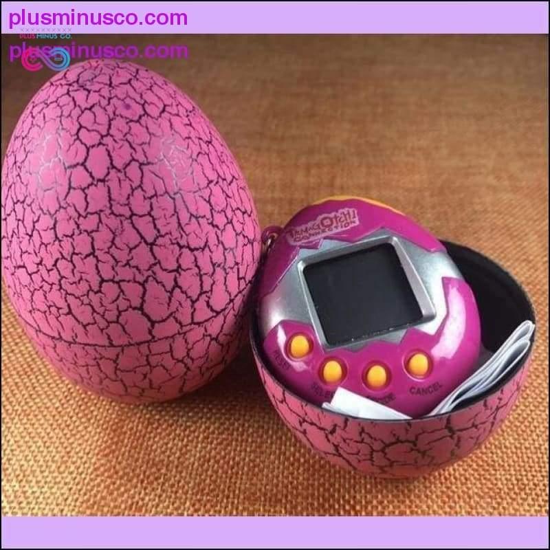 Разноцветное яйцо динозавра, виртуальная киберцифровая игрушка для домашних животных - plusminusco.com