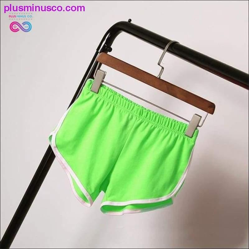 Multi-colors Patchwork Fitness Casual Straight Wild Shorts - plusminusco.com