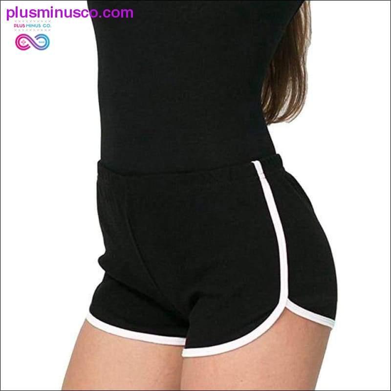 Multi-colors Patchwork Fitness Casual Straight Wild Shorts - plusminusco.com