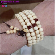 Meerlaagse 108 gebedskralen armband bedel meditatie yoga - plusminusco.com