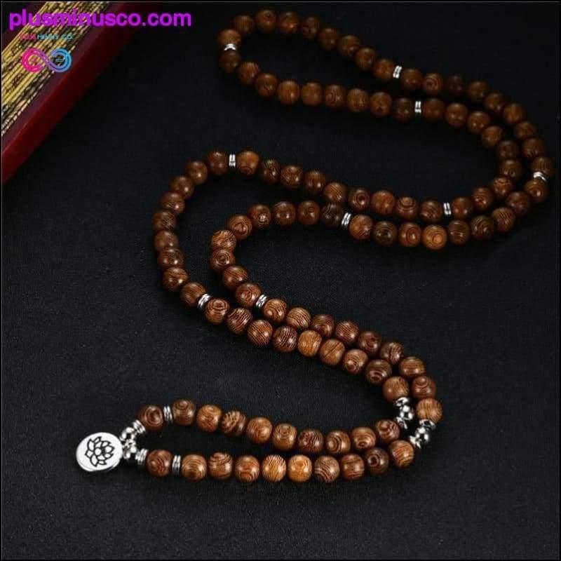 Multi-layer 108 Prayer Beads Armband Charm Meditation Yoga - plusminusco.com