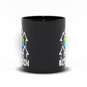 Multicolor Bitcoin Black Mugs - plusminusco.com