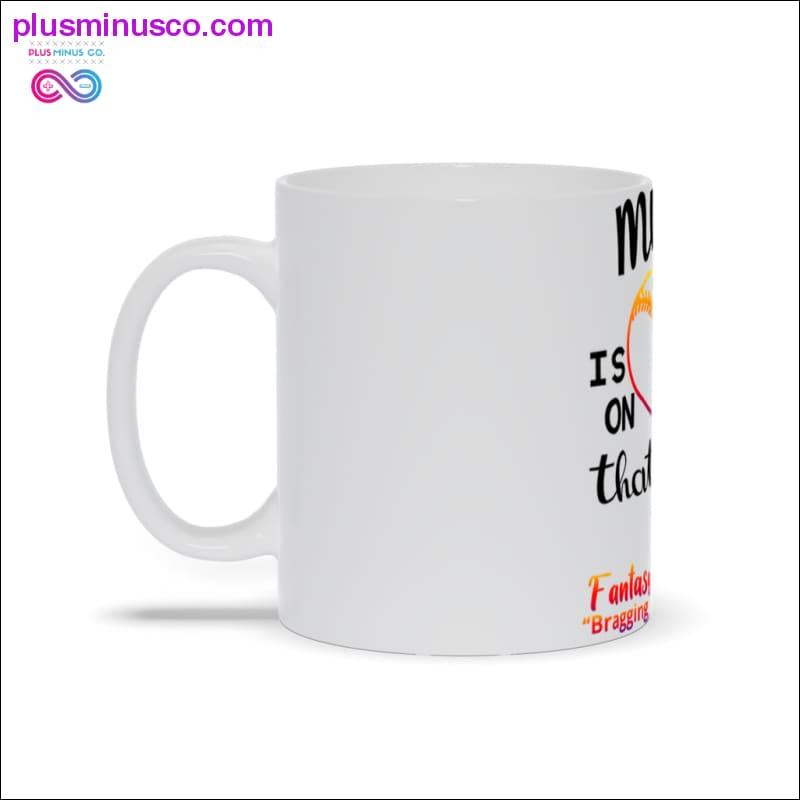 My Heart is on that Field Mugs - plusminusco.com