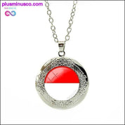 Ожерелье-медальон с национальным флагом Греции, Франции, Финляндии, - plusminusco.com