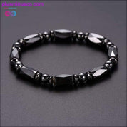 Natural Tiger Eye Hematite Men Bracelets Set Magnetic Health - plusminusco.com