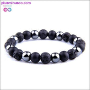 Natural Tiger Eye Hematite Men Bracelets Set Magnetic Health - plusminusco.com