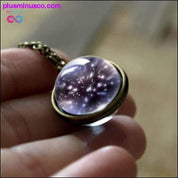 Ogrlica z dvostranskim obeskom Nebula Galaxy || - plusminusco.com