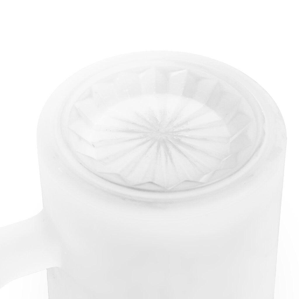 Entschuldigen Sie sich nie dafür, dass Sie Recht haben. Bierkrug aus Milchglas, Grafik, 16 oz. Tasse mit Sublimationsdruck, mit Wärmeübertragungsfarbe beschichtet, originelles Geschenk – plusminusco.com
