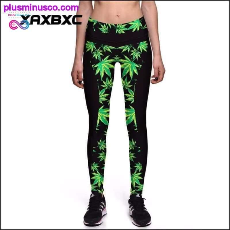 NEW 0038 Sexy Girl Women Green Leaf Weed 3D Prints High - plusminusco.com