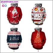 Nye 3D jule hættetrøjer til mænd/kvinder afslappet trøje - plusminusco.com