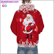 Nye 3D jule hættetrøjer til mænd/kvinder afslappet trøje - plusminusco.com