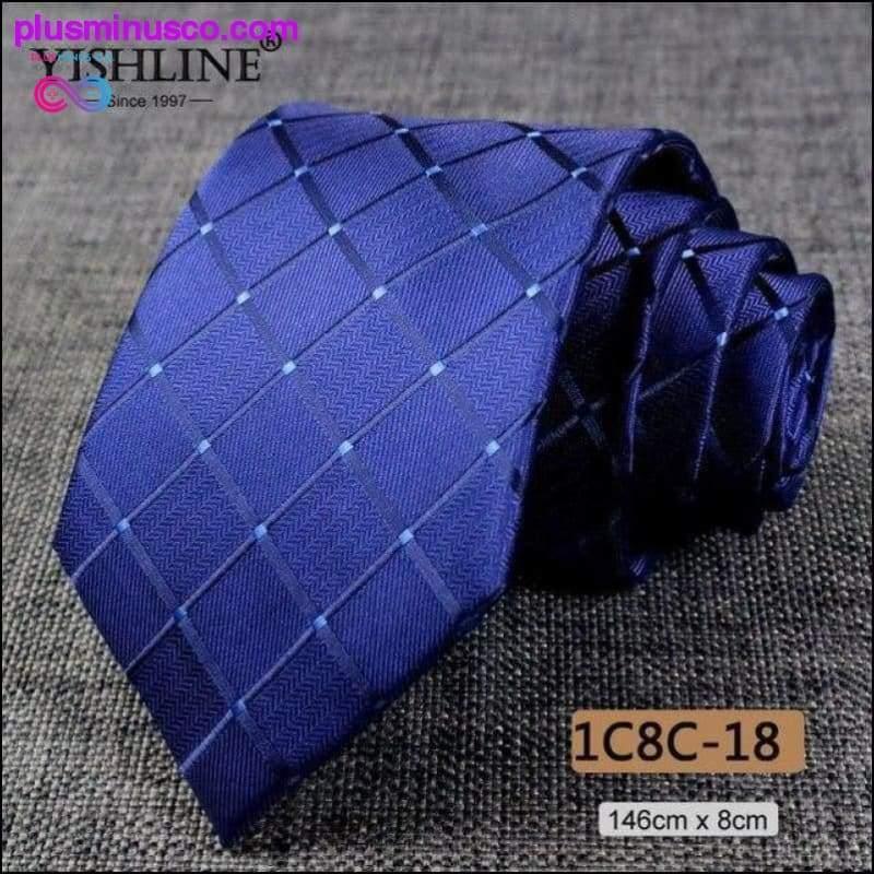 NEW 8CM Men Ties Fashion Paisley Pattern High Quality - plusminusco.com